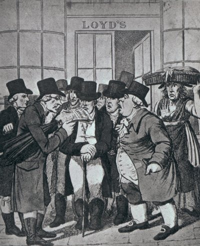 Utenfor Lloyds of London av English School